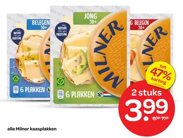 Aanbieding: Milner kaasplakken