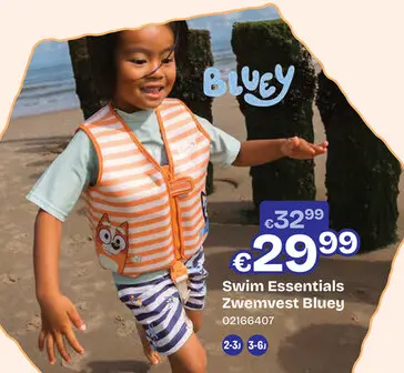 Promotie: Swim Essentials Zwemvest Bluey