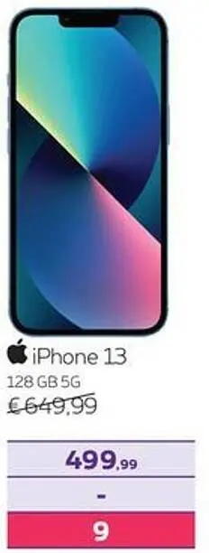 Promotie: iPhone 13