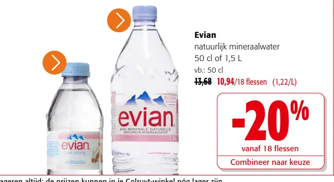 Promotie: natuurlijk mineraalwater
