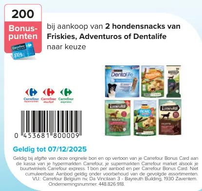 Promotie: Hondensnacks