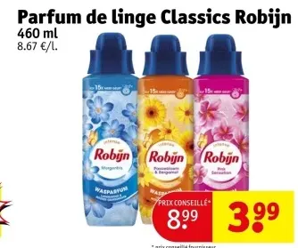 Offre: Parfum de linge Classics
