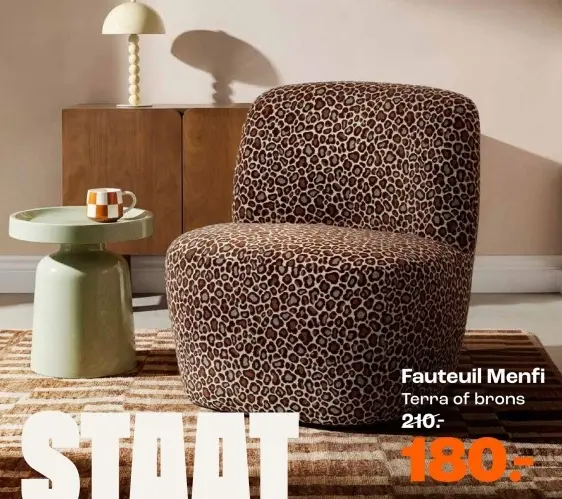 Promotie: Fauteuil Menfi