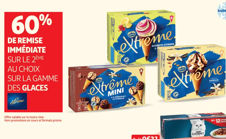 Offre: Glace Extrême