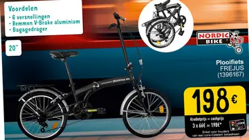 Aanbieding: Plooifiets FREJUS