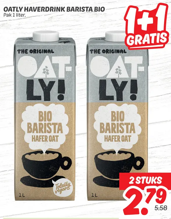 Aanbieding: Haverdrink barista bio