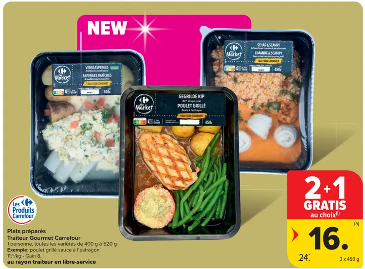 Offre: Plats préparés