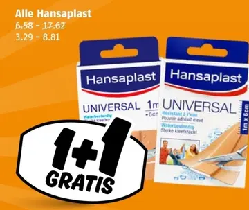 Aanbieding: Alle Hansaplast
