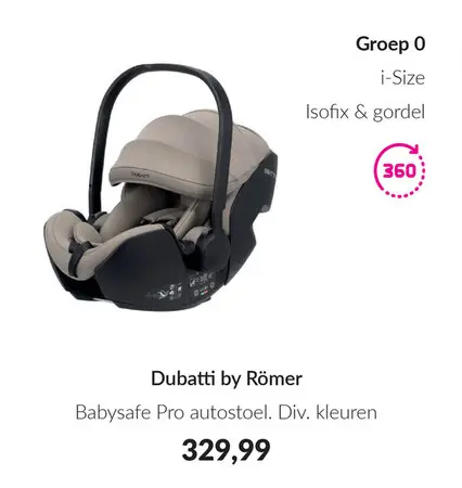 Aanbieding: Babysafe Pro autostoel