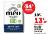 Offre: Café en grains espresso