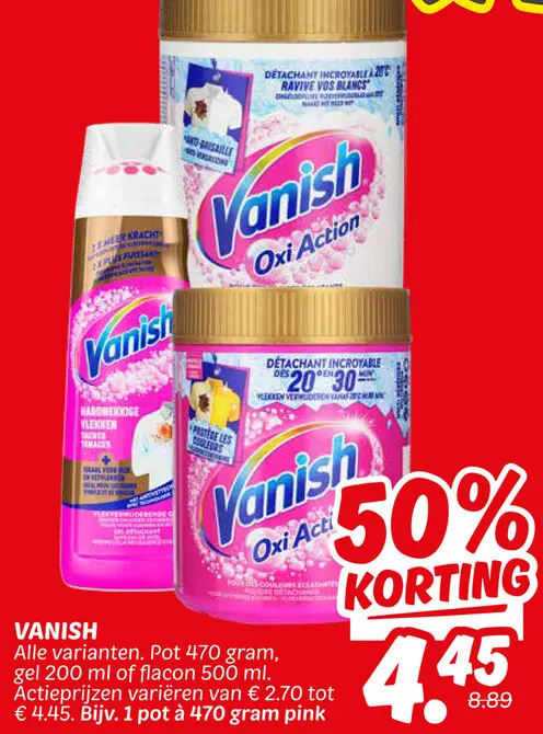 Aanbieding: Vanish