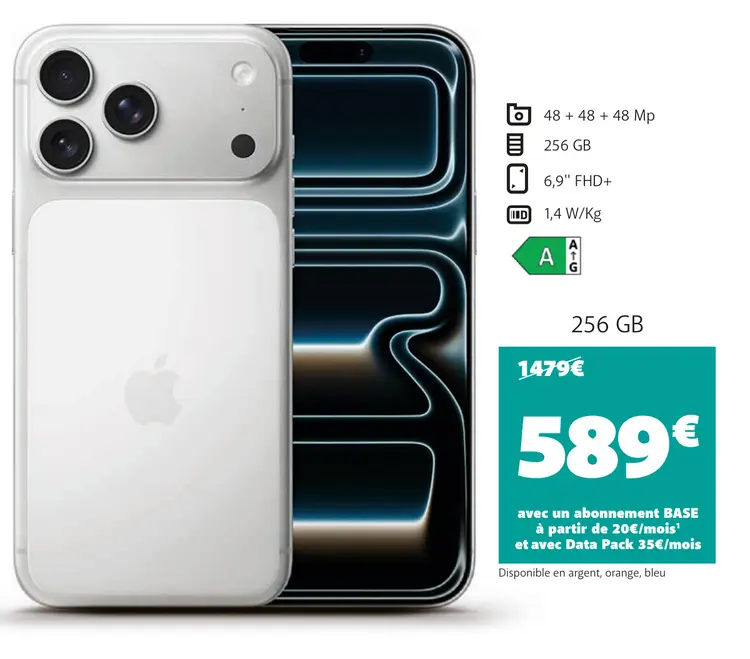 Offre: iPhone 17 Pro Max