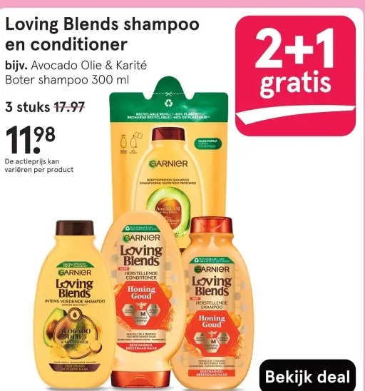 Aanbieding: Loving Blends shampoo en conditioner