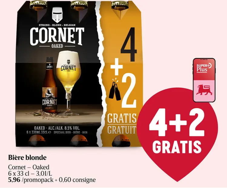 Offre: Bière blonde Cornet - Oaked