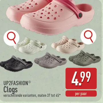 Aanbieding: UP2FASHION® Clogs