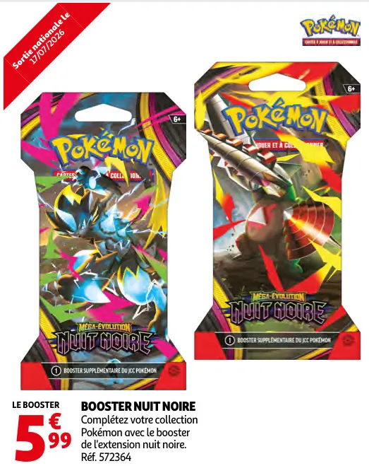 Promotie: Booster nuit noire