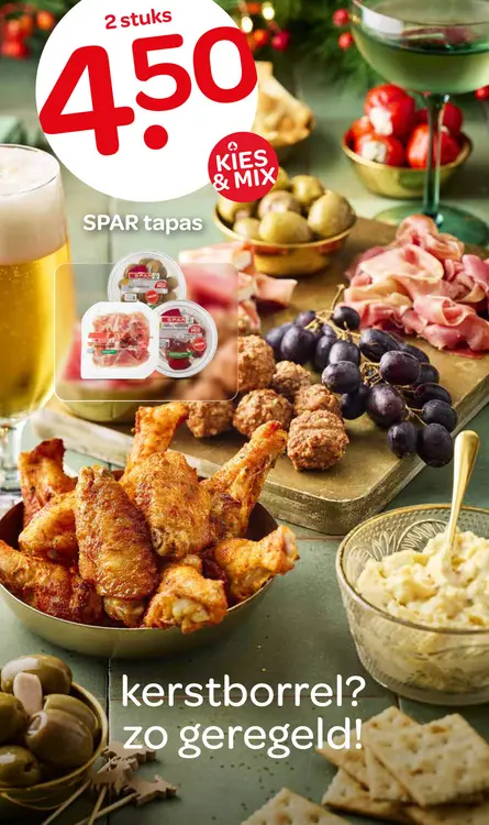 Aanbieding: SPAR tapas