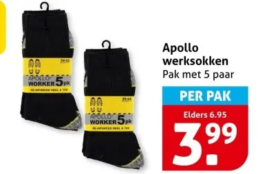 Aanbieding: werksokken