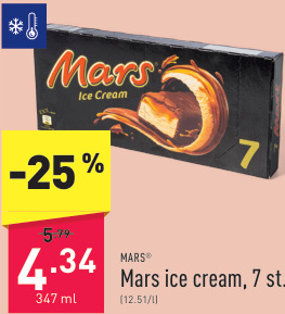 Aanbieding: Mars Ice Cream