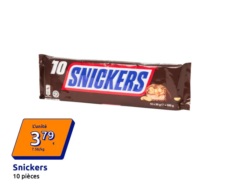 Offre: Snickers