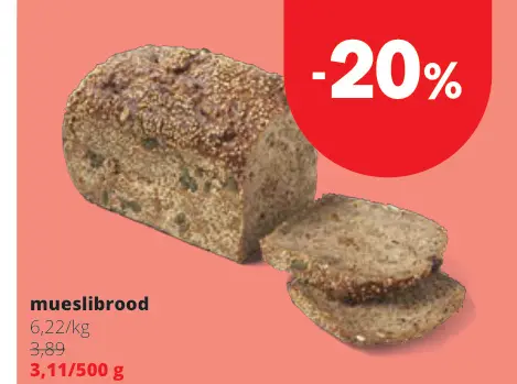 Promotie: Mueslibrood