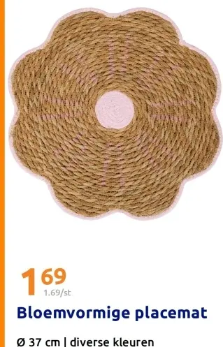 Promotie: Bloemvormige placemat