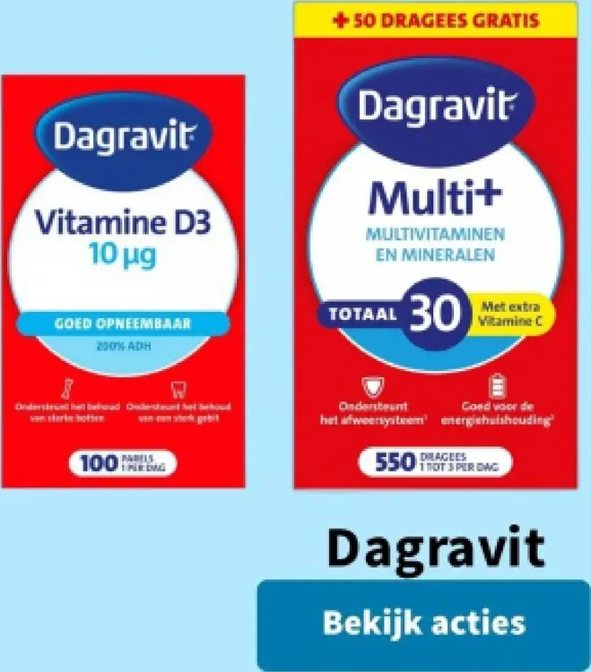 Promotie: Vitaminen en mineralen