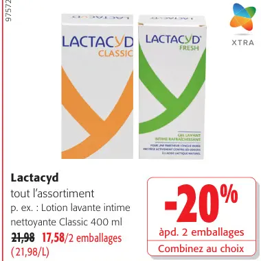 Offre: Lactacyd