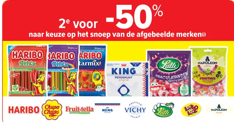 Promotie: Diverse soorten snoep