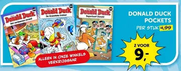 Aanbieding: Donald Duck Pockets