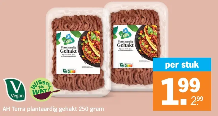 Aanbieding: Plantaardig gehakt