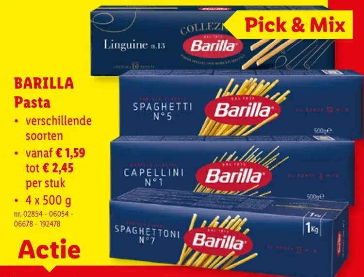 Promotie: Pasta