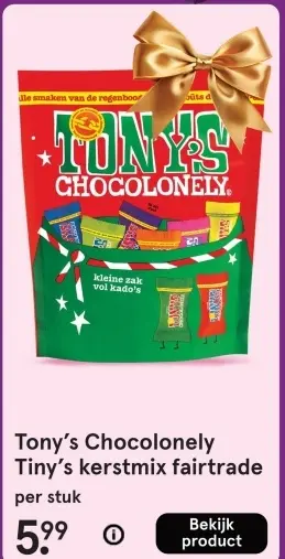 Aanbieding: Tiny's kerstmix fairtrade