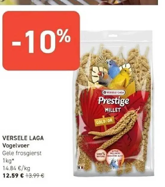 Promotie: Vogelvoer Gele frosgierst