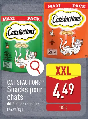 Offre: Snacks pour chats