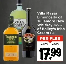Aanbieding: Diverse likeuren en sterke drank