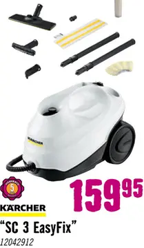 Aanbieding: KÄRCHER Stoomreiniger SC 3 EasyFix