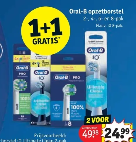 Promotie: Oral-B opzetborstel