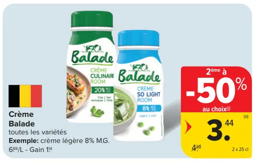 Offre: Crème