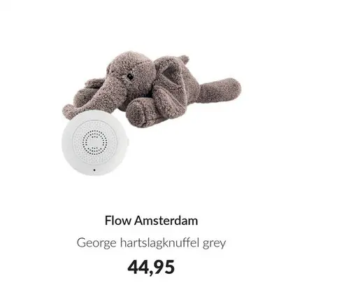Aanbieding: George hartslagknuffel grey