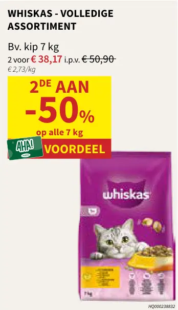 Promotie: Volledige assortiment kattenvoer