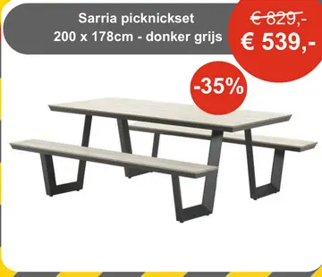 Aanbieding: Sarria picknickset