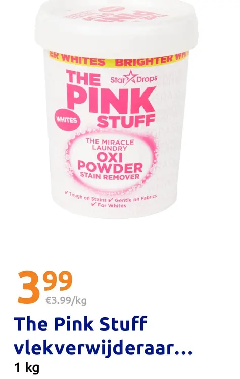 Aanbieding: The Pink Stuff vlekverwijderaar...