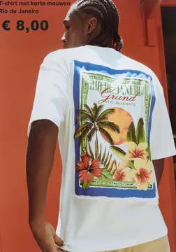 Aanbieding: T-shirt met korte mouwen Rio de Janeiro