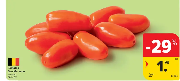 Offre: Tomates San Marzano