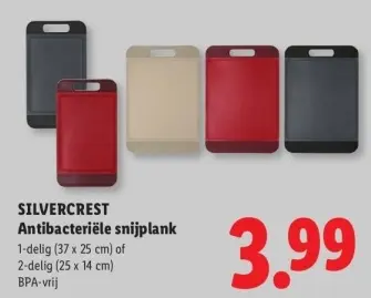 Aanbieding: Antibacteriële snijplank