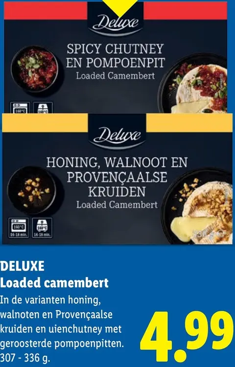 Aanbieding: Deluxe Loaded camembert