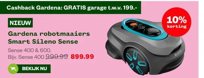 Aanbieding: robotmaaiers Smart Sileno Sense