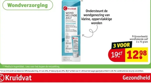 Aanbieding: Wondverzorging