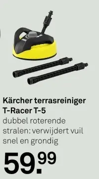 Aanbieding: Terrasreiniger T-Racer T-5